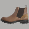 Stivaletti in Pelle Chelsea Boot Uomo Tommy Hilfiger Marroni