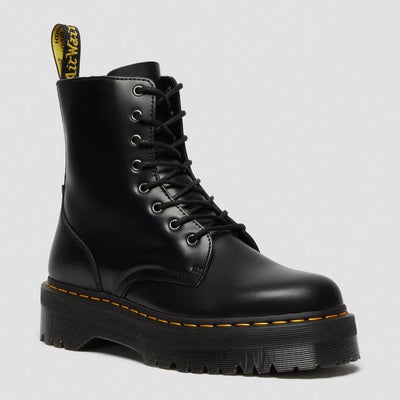 Stivali Dr Martens platform Jadon smooth black