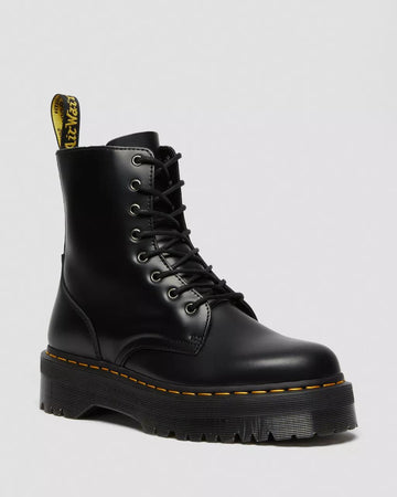 Stivali Dr Martens platform Jadon smooth black