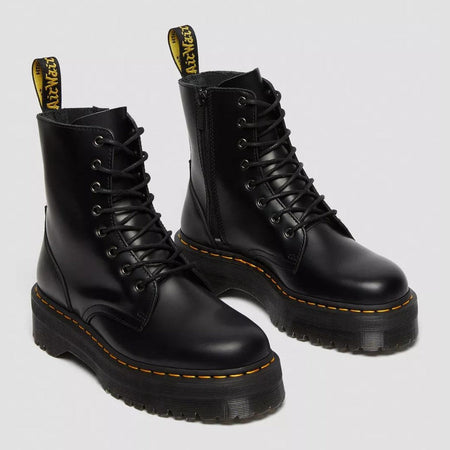Stivali Dr Martens platform Jadon smooth black