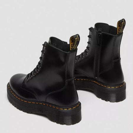 Stivali Dr Martens platform Jadon smooth black