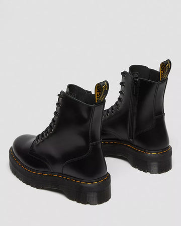 Stivali Dr Martens platform Jadon smooth black