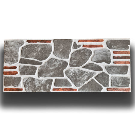 CAPPOTTO esterno - interno isolante in STYROFOAM 3D (120x50cm) con resine e malta Matton-pietra