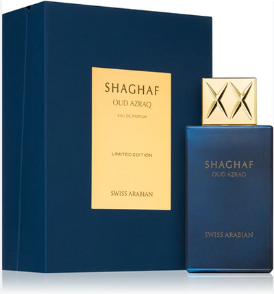Swiss arabian shaghaf oud azraq edp 75ml