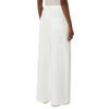 MAX MARA pantaloni donna max mara - merlot - bianco da donna