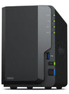 Synology NAS DS223 2-Bay 2.5/3.5 SSD/HDD- Realtek RTD1619B 1GB D4- 2xUSB3- RJ45