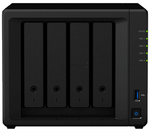 Synology NAS DS423+ 4-Bay 2.5/3.5/M.2 SSD/HDD- Intel Celeron J4125 2GB D4- 2xUSB3- 2xRJ45