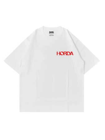 T-Shirt Bianca 220gr Oversize Cotone Made in Italy - Psycho