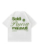T-Shirt Boxy Fit Oversize 100% Cotone Made in Italy Never Had Horda Brand