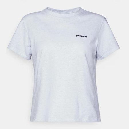 T-Shirt Patagonia Logo Resp White