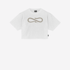 T-Shirt Propaganda Logo Cropped White