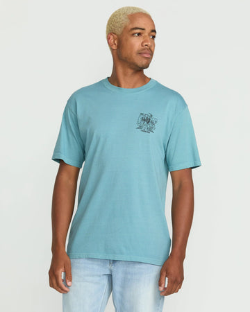 T-Shirt Volcom Rat Bar Sky Blue