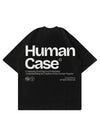 T-Shirt oversize cotone Boxy Fit Made in Italy Human Case Horda Brand