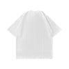 Iconic T-shirt 100% Cotone bianca Dobermann Boxy Fit Horda Brand Streetwear