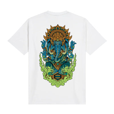T-shirt Dolly Noire Ganesha white