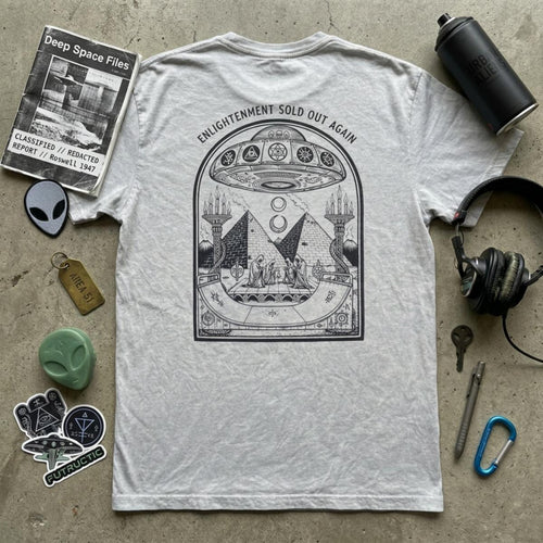 T-shirt Ghettoblaster Alien Ramp silver