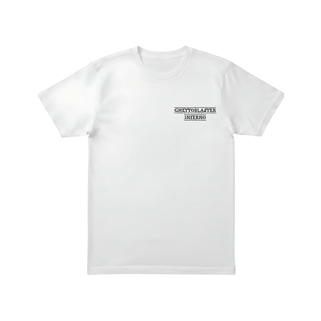 T-shirt Ghettoblaster Caronte Inferno white