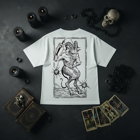 T-shirt Ghettoblaster Goat Loose white