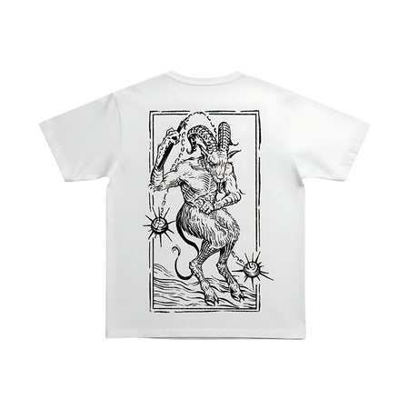 T-shirt Ghettoblaster Goat Loose white