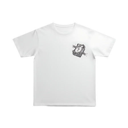 T-shirt Ghettoblaster Goat Loose white