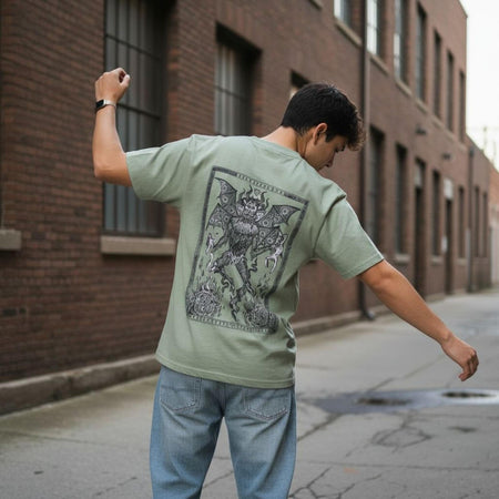 T-shirt Ghettoblaster Inferno rosemary