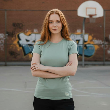 T-shirt Ghettoblaster Logo aloe