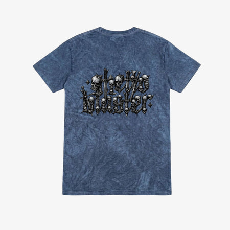 T-shirt Ghettoblaster Metal vintage blu