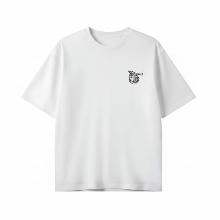 T-shirt Ghettoblaster Mouth white
