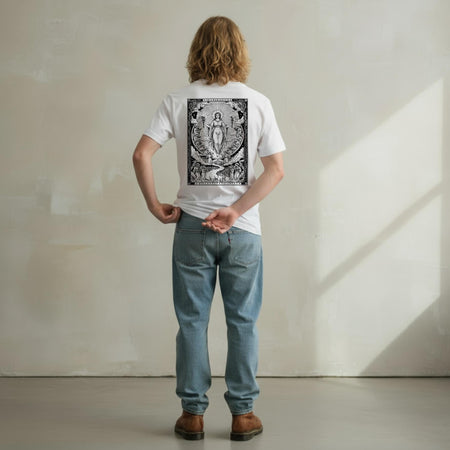 T-shirt Ghettoblaster Paradise white