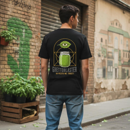 T-shirt Ghettoblaster Pesto Trust black
