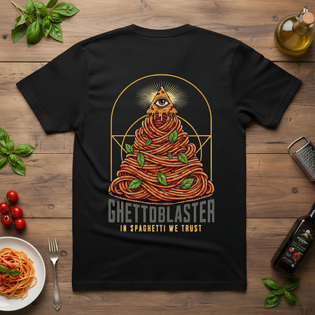 T-shirt Ghettoblaster Spaghetti Trust black