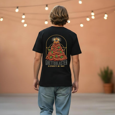 T-shirt Ghettoblaster Spaghetti Trust black