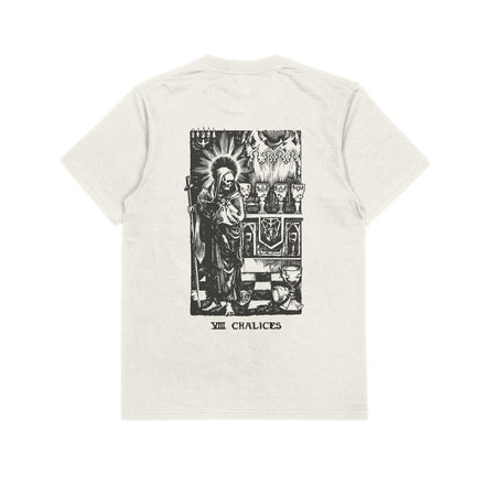 T-shirt Ghettoblaster Tarot Chalices off white