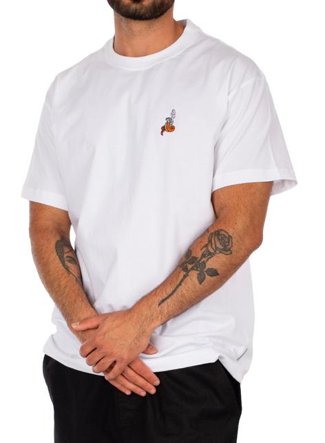 T-shirt Iriedaily Nobody'S G White
