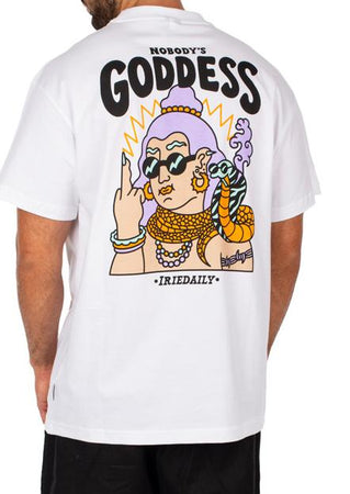 T-shirt Iriedaily Nobody'S G White