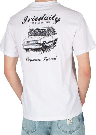 T-shirt Iriedaily Organic Fueled White