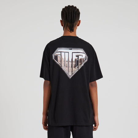 T-shirt Iuter Liquid Logo grey