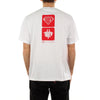 T-shirt Iuter Tab white red