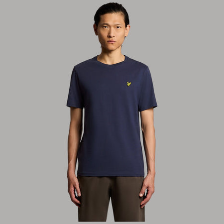 T-shirt Lyle & Scott Uomo Cotone con Logo Iconico Aquila - Prodotti di Classe