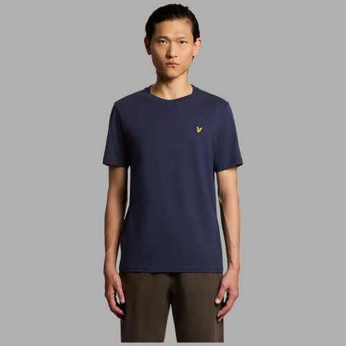 T-shirt Lyle & Scott Uomo Cotone con Logo Iconico Aquila - Prodotti di Classe