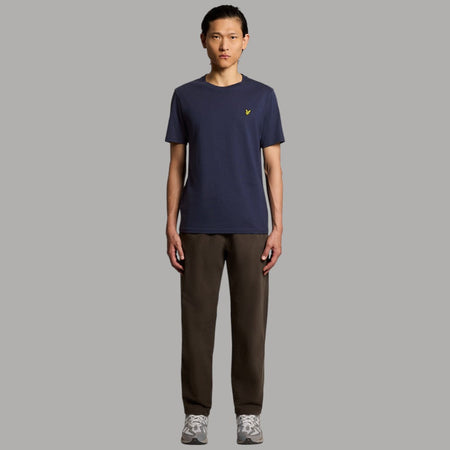 T-shirt Lyle & Scott Uomo Cotone con Logo Iconico Aquila - Prodotti di Classe