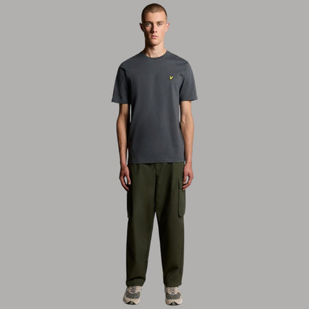 T-shirt Lyle & Scott Uomo Cotone con Logo Iconico Aquila - Prodotti di Classe