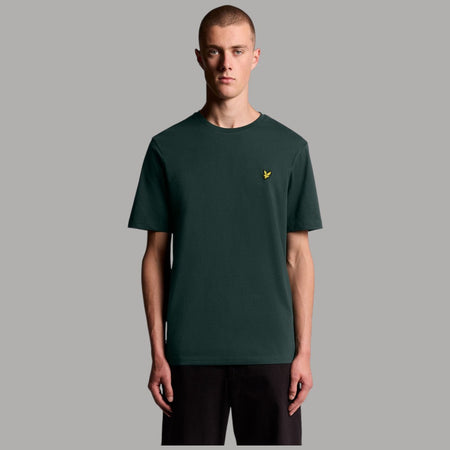 T-shirt Lyle & Scott Uomo Cotone con Logo Iconico Aquila - Prodotti di Classe