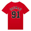 T-shirt Mitchell & Ness Chicago Bulls Rodman 91 red