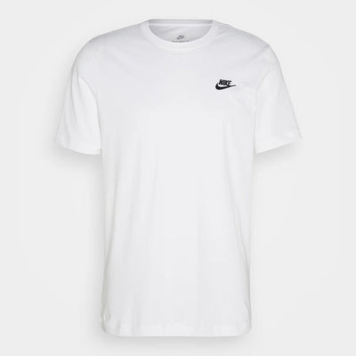 T-shirt Nike Sportswear Club101 white black