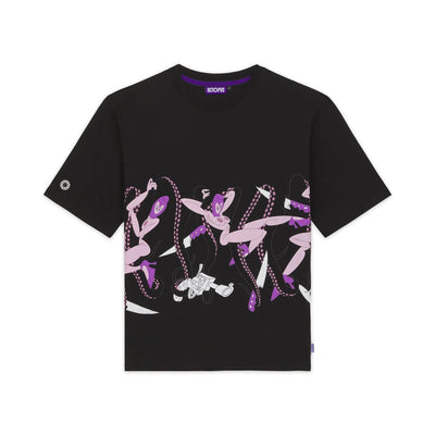 T-shirt Octopus by Aloha Project Love black