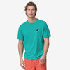 T-shirt Patagonia Cap Cool Daily Graphic Unity Fitz subtidal blue x-dye
