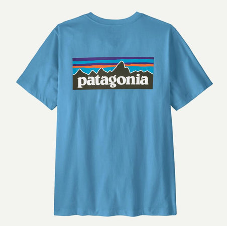 T-shirt Patagonia P-6 Logo Blue