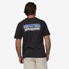 T-shirt Patagonia P-6 Logo Responsibili-Tee black