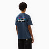T-shirt Patagonia P-6 Logo Responsibili-tee utility blue